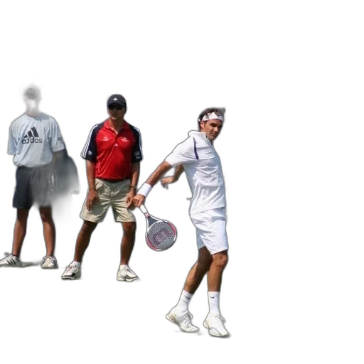 staff, mask, 3d render, photorealistic, concept art, pixel art, tennis, player transparent PNG cut-out