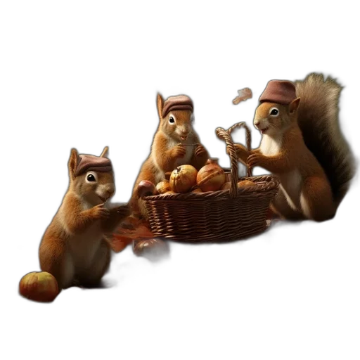 food, animal, concept art, 3d render, photorealistic, fantasy art, forest, during transparent PNG cut-out
