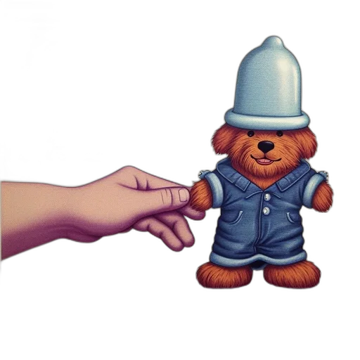 staff, hat, robot, 3d render, pixel art, concept art, photorealistic, advertisement transparent PNG cut-out