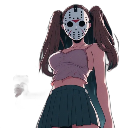 mask, dress, face, creature, concept art, comic book art, anime, cartoon transparent PNG cut-out