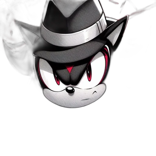 hat, mask, staff, concept art, cartoon, anime, 3d render, monochrome transparent PNG cut-out