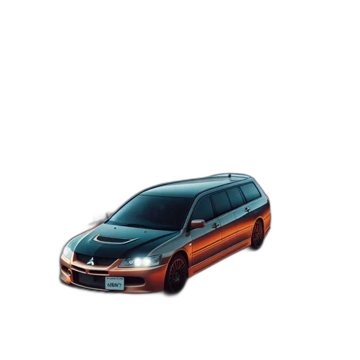 car, photorealistic, 3d render, concept art, pixel art, serene, night, scene transparent PNG cut-out