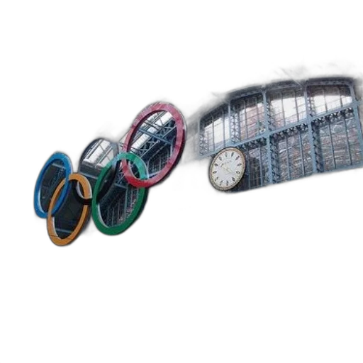 jewelry, car, umbrella, shoes, 3d render, olympic, rings, hang transparent PNG cut-out