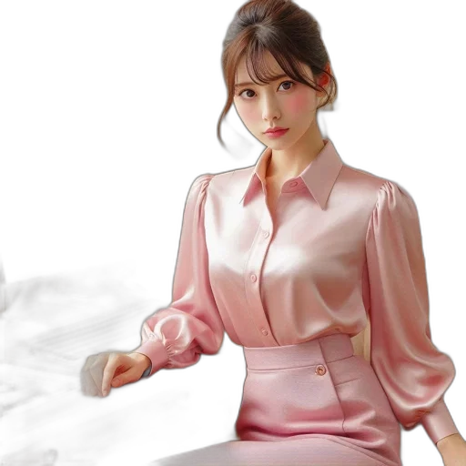 dress, photorealistic, concept art, oil painting, fantasy art, pastel, red, monochrome transparent PNG cut-out