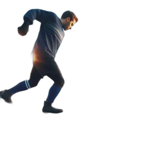 3d render, individual, plays, ice, hockey, outdoors, amidst, stadium transparent PNG cut-out