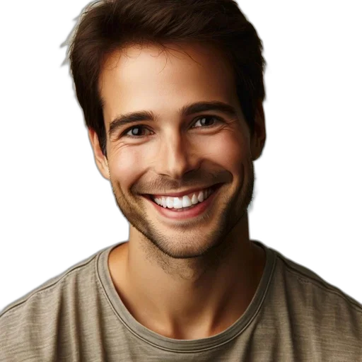 face, hair, staff, mask, photorealistic, close-up, portrait, man transparent PNG cut-out