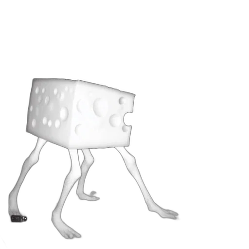 robot, creature, furniture, animal, concept art, 3d render, pixel art, cartoon transparent PNG cut-out