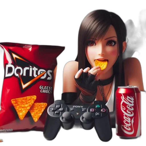food, photorealistic, 3d render, concept art, fantasy art, rendered, character, black transparent PNG cut-out