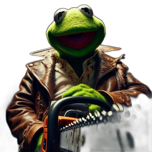 jacket, staff, animal, weapon, concept art, photorealistic, ominous, rendition transparent PNG cut-out