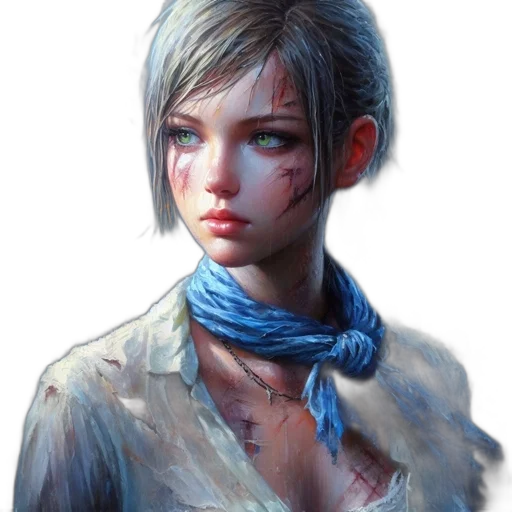 face, staff, jacket, fantasy art, concept art, photorealistic, oil painting, snow transparent PNG cut-out