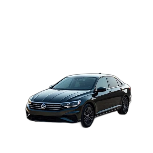 car, photorealistic, volkswagen, jetta, sedan, seen, front, mountain transparent PNG cut-out
