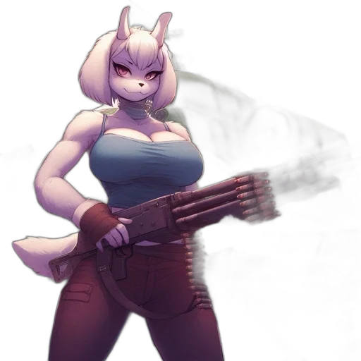weapon, staff, animal, concept art, pixel art, fantasy art, cyberpunk, fire transparent PNG cut-out