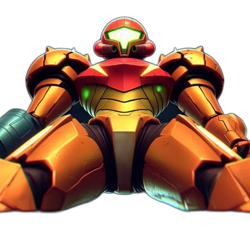 robot, weapon, animal, face, 3d render, concept art, pixel art, photorealistic transparent PNG cut-out