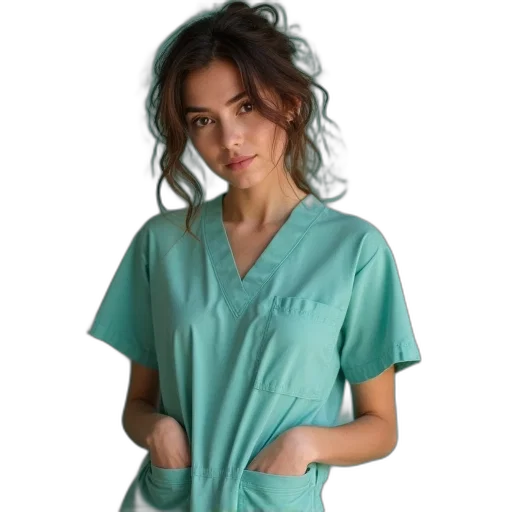 dress, staff, jacket, green transparent PNG cut-out