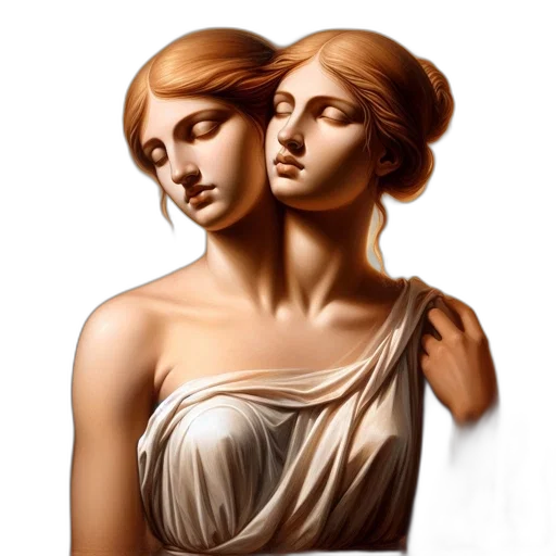 jewelry, dress, face, photorealistic, oil painting, concept art, fantasy art, two transparent PNG cut-out