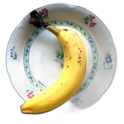 food, weapon, crown, jewelry, photorealistic, 3d render, ripe, banana transparent PNG cut-out