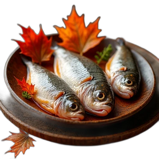 food, crown, photorealistic, 3d render transparent PNG cut-out