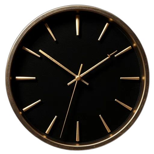 jewelry, brass, frame, clock transparent PNG cut-out
