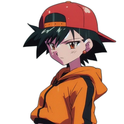 hat, jacket, staff, dress, anime, cartoon, pixel art, concept art transparent PNG cut-out