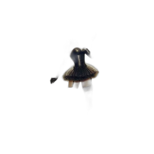hat, dress, hair, umbrella, 3d render, photorealistic, concept art, pixel art transparent PNG cut-out