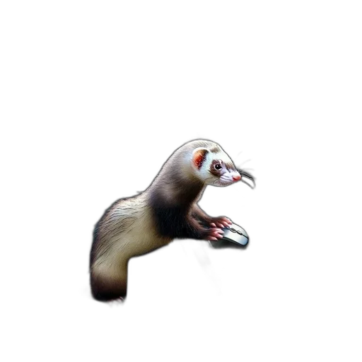 animal, creature, hair, staff, photorealistic, 3d render, concept art, pixel art transparent PNG cut-out