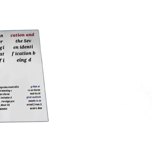 poster, text, about, australia, foreign, programming, seven, identifications transparent PNG cut-out