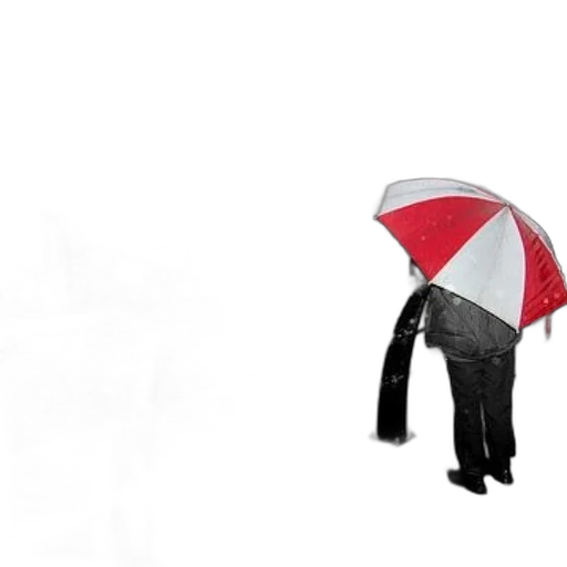 umbrella, jacket, staff, hat, 3d render, concept art, photorealistic, pixel art transparent PNG cut-out