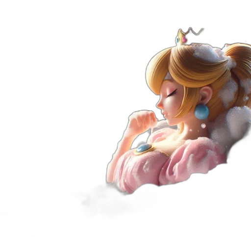 crown, dress, weapon, creature, concept art, watercolor, fantasy art, pixel art transparent PNG cut-out
