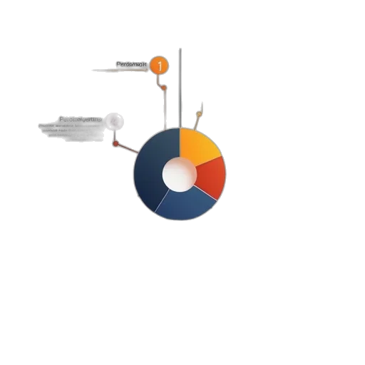 3d render, colorful, dark, monochrome transparent PNG cut-out