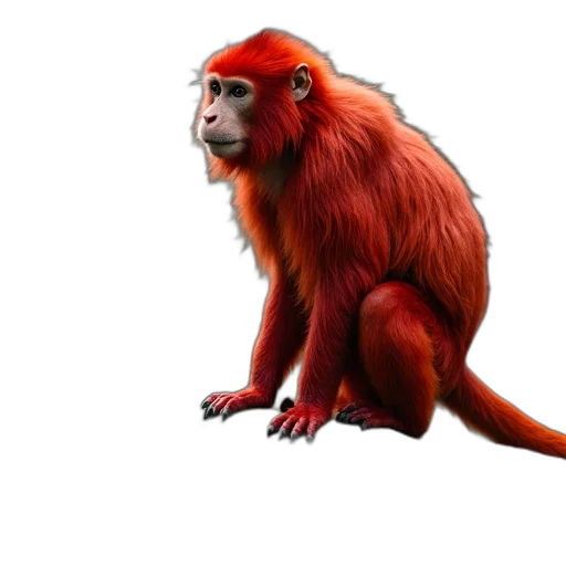 animal, creature, staff, face, concept art, photorealistic, 3d render, watercolor transparent PNG cut-out