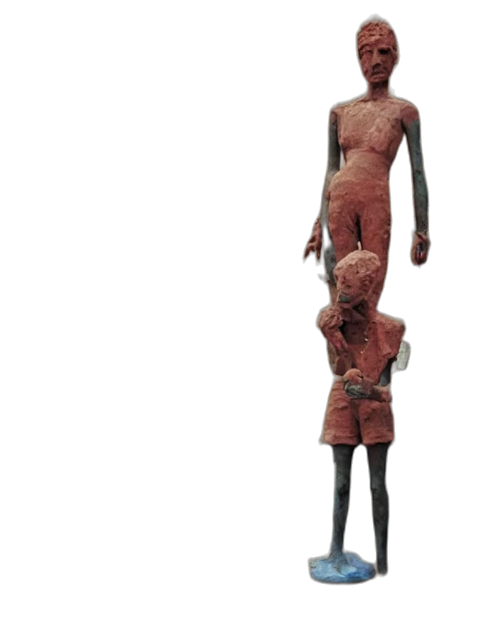 staff, robot, mask, creature transparent PNG cut-out