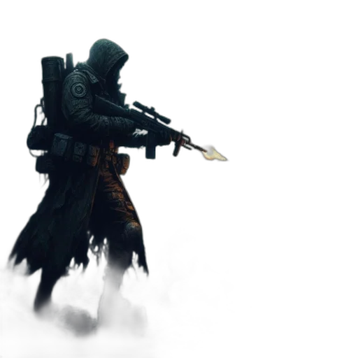 weapon, sword, jacket, staff, concept art, pixel art, 3d render, fantasy art transparent PNG cut-out