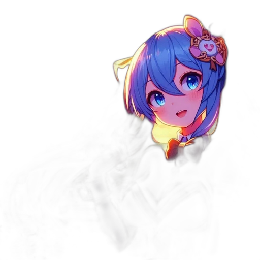 crown, staff, face, flower, anime, pixel art, fantasy art, concept art transparent PNG cut-out