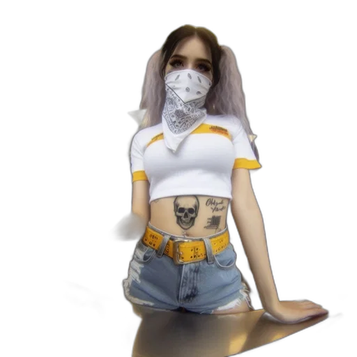 mask, concept art, 3d render, photorealistic, fantasy art, young, woman, silver transparent PNG cut-out