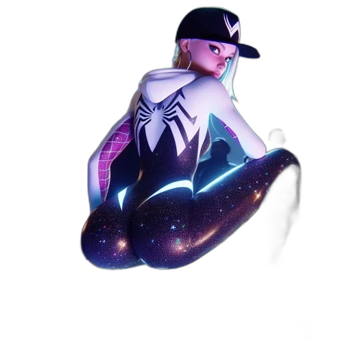 hat, jacket, staff, jewelry, concept art, pixel art, vaporwave, 3d render transparent PNG cut-out