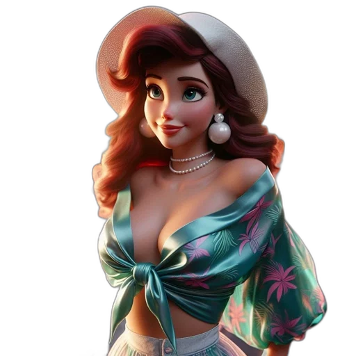 dress, jewelry, concept art, 3d render, fantasy art, photorealistic, animated, female transparent PNG cut-out