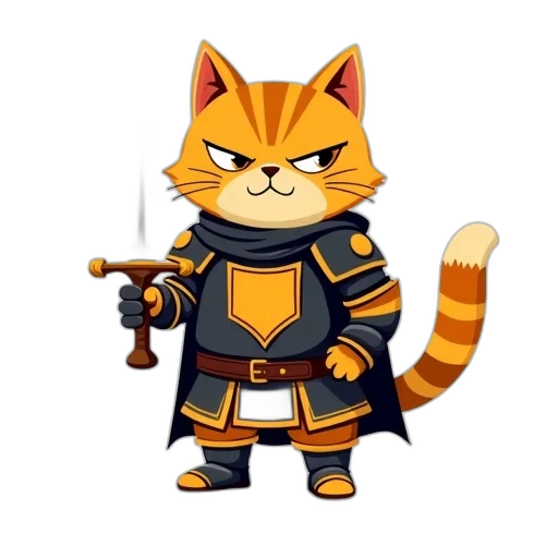 staff, sword, weapon, pixel art, fantasy art, concept art, comic book art, stylized transparent PNG cut-out