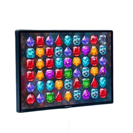 jewelry, weapon, pixel art, concept art, colorful, dark, gemstone, puzzle transparent PNG cut-out