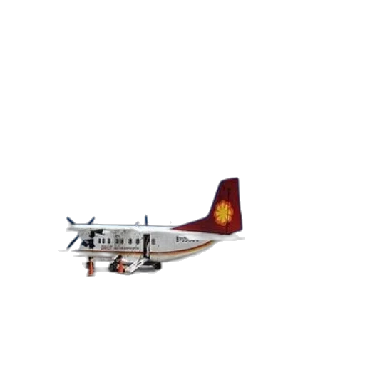animal, staff, 3d render, red, white, airplane, sun, logo transparent PNG cut-out