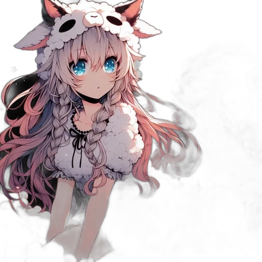 dragon, dress, creature, animal, anime, pixel art, concept art, fantasy art transparent PNG cut-out