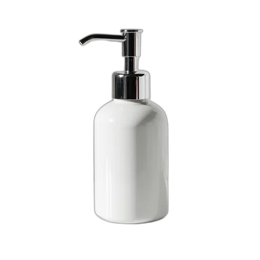 bottle, photorealistic, 3d render, bathroom transparent PNG cut-out