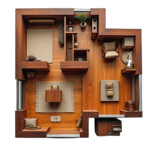 furniture, building, jewelry, 3d render, concept art, photorealistic, earth tones, dark transparent PNG cut-out