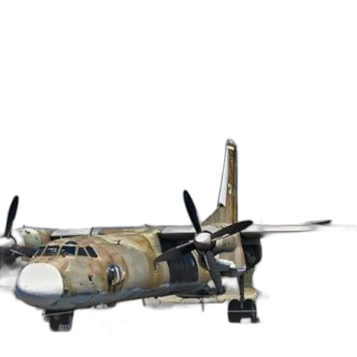 weapon, 3d render, concept art, camouflaged, military, aircraft, propeller, sits transparent PNG cut-out