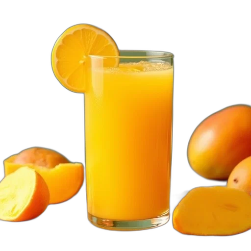 food, weapon, animal, photorealistic, 3d render, mango, juice transparent PNG cut-out