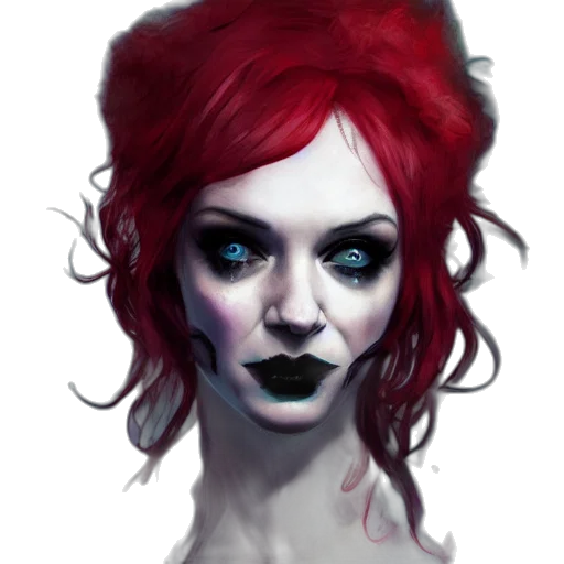 face, mask, fantasy art, concept art transparent PNG cut-out