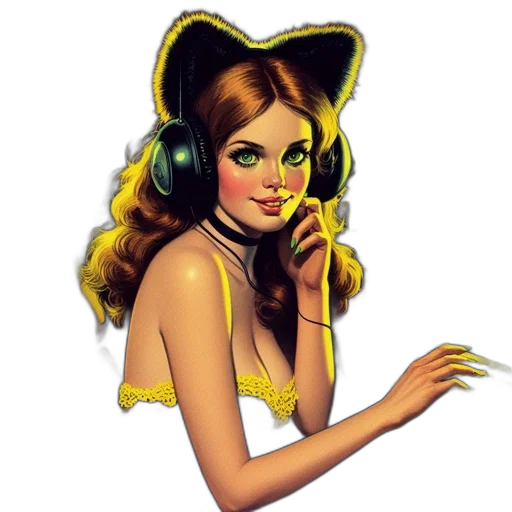 staff, cartoon, fantasy art, pixel art, comic book art, golden, woman, sporting transparent PNG cut-out