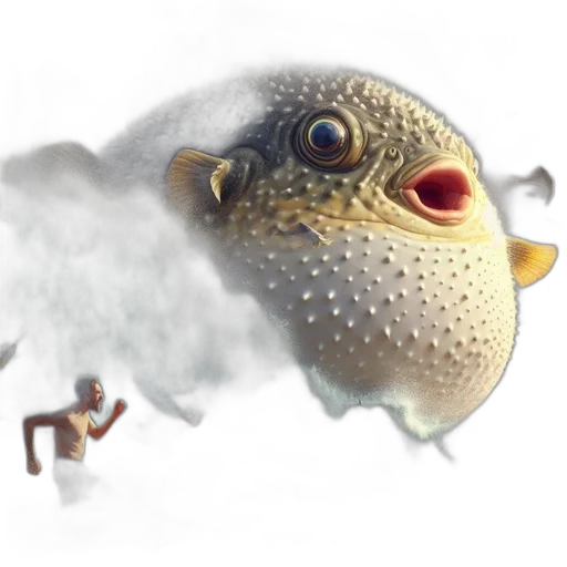creature, dragon, animal, mask, concept art, 3d render, photorealistic, fantasy art transparent PNG cut-out