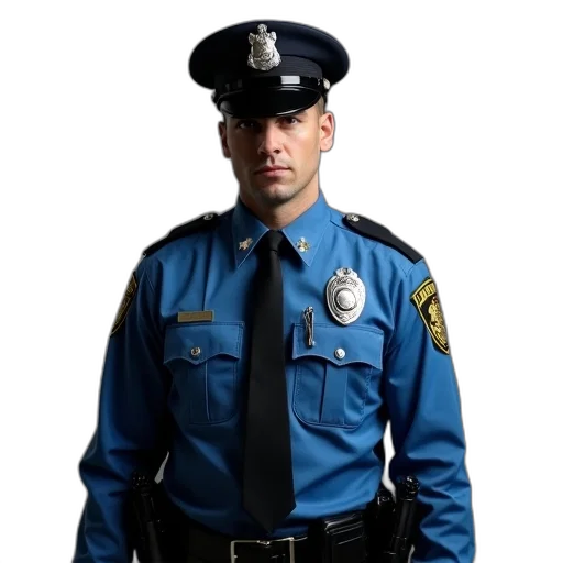 staff, jacket, face, hat, photorealistic, concept art, 3d render, man transparent PNG cut-out
