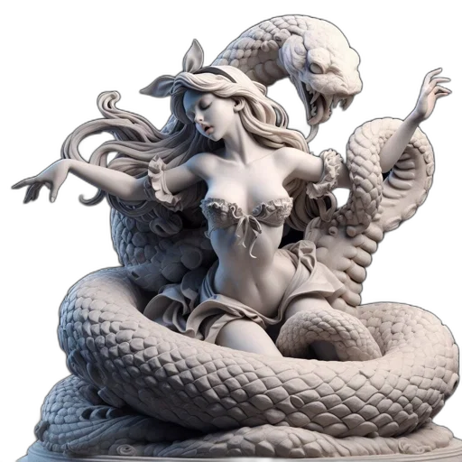 dragon, creature, concept art, 3d render, fantasy art, photorealistic, lifelike, sculpture transparent PNG cut-out