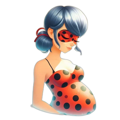 dress, concept art, 3d render, cartoon, pixel art, red, blue, monochrome transparent PNG cut-out